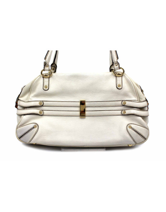 Gucci Shopping Pelle Bianca