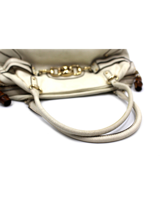 Gucci Shopping Pelle Bianca