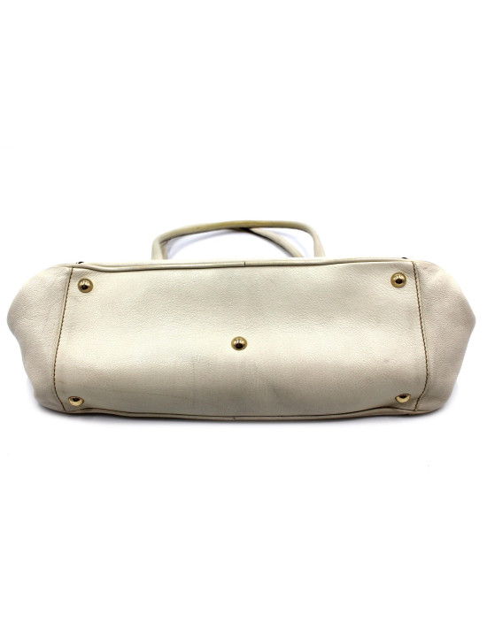 Gucci Shopping Pelle Bianca