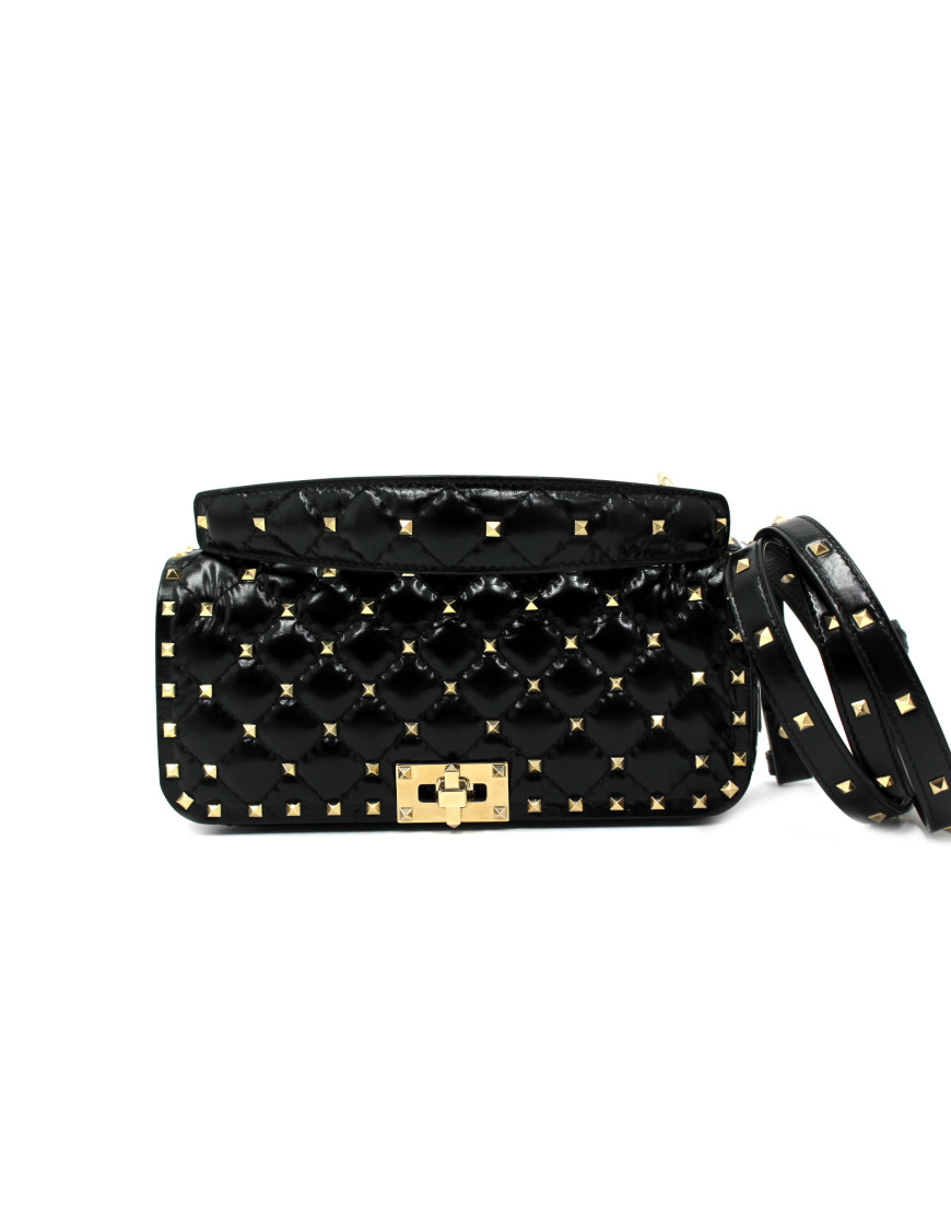 Valentino Rockstud Pelle Nera