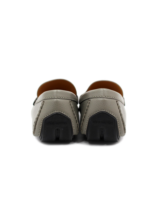 Louis Vuitton Mocassino Pelle Grigia