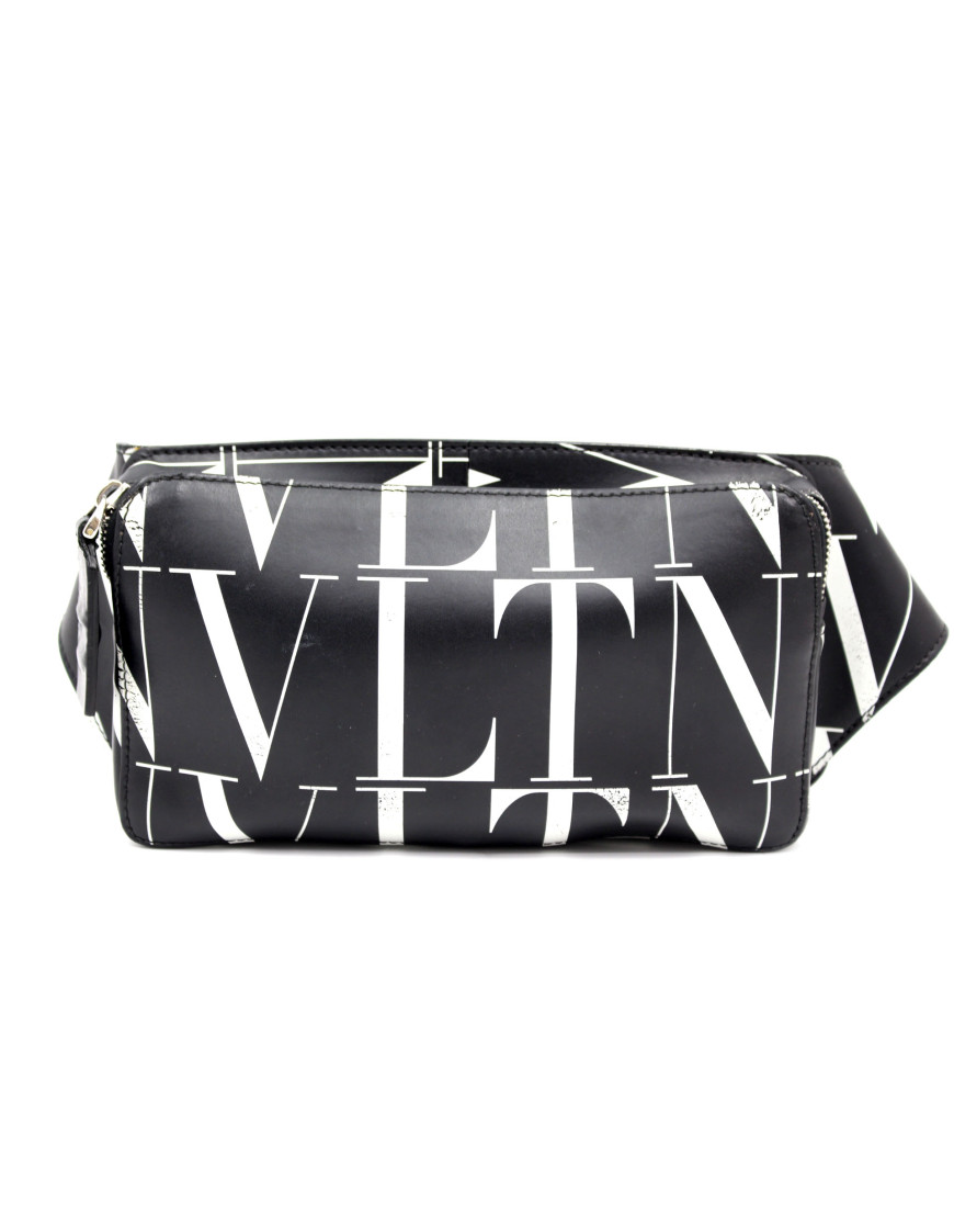 Valentino Sac Banana Pelle Nera