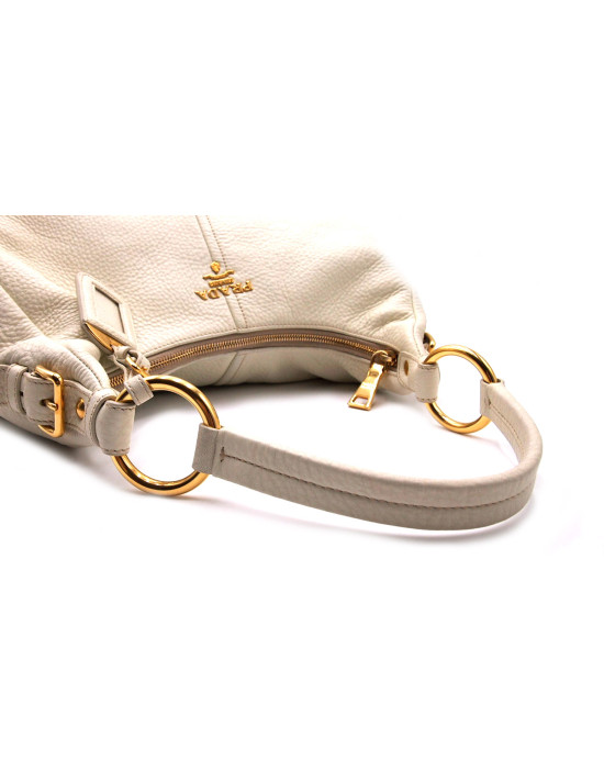 Prada Shopping Pelle Panna