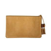 Gucci Clutch Pelle Cammello