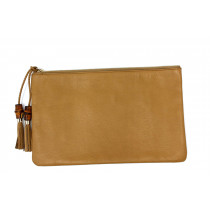 Gucci Clutch Pelle Cammello