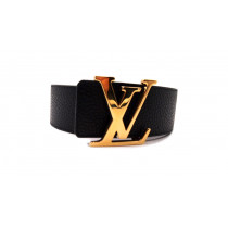 Louis Vuitton Cintura Initials Pelle Nera