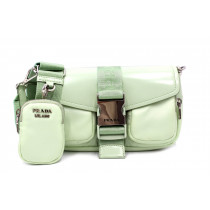 Prada Tracolla Pelle Verde Menta