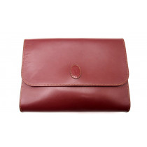 Cartier Pochette Pelle Bordeaux