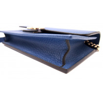 Gucci Pochette Pelle Blu