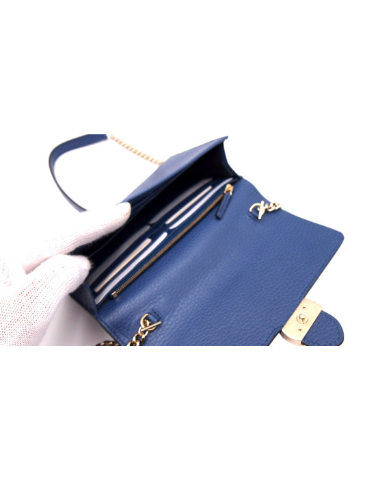 Gucci Pochette Pelle Blu