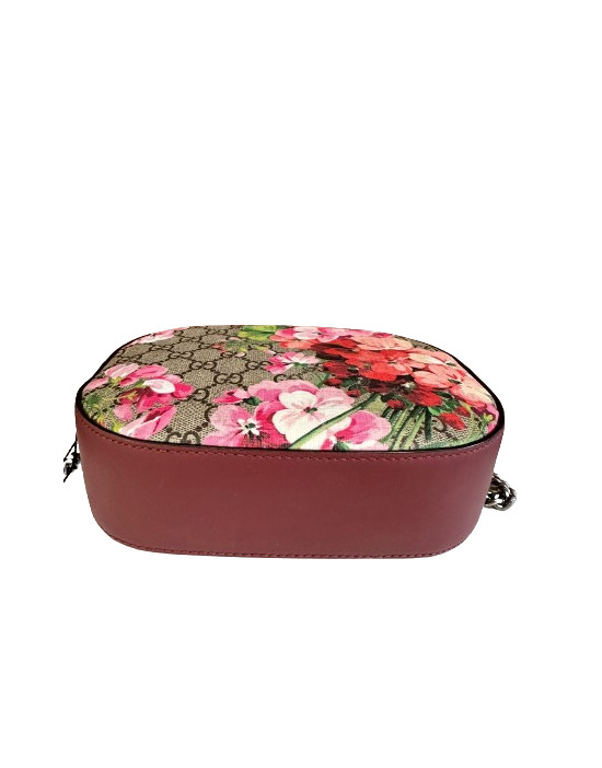 Gucci Camera Bag Blooms GG Supreme Beige