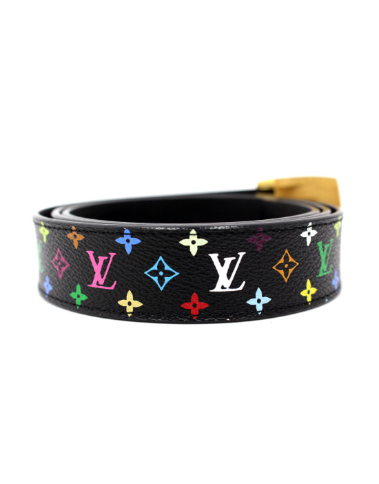 Louis Vuitton Cintura Multicolor Nera