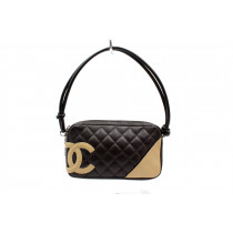 Chanel Pochette Cambon Pelle Marrone