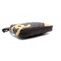 Chanel Pochette Cambon Pelle Marrone