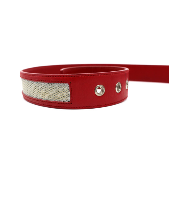 Prada Cintura Pelle Rossa