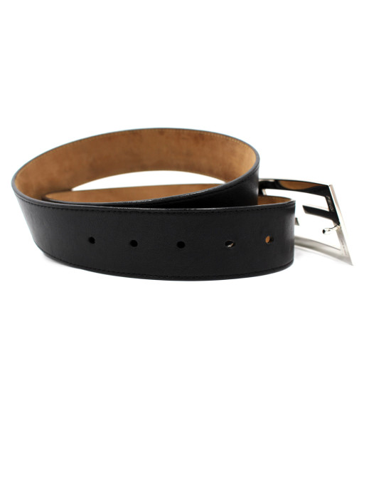 Fendi Cintura Pelle Nera