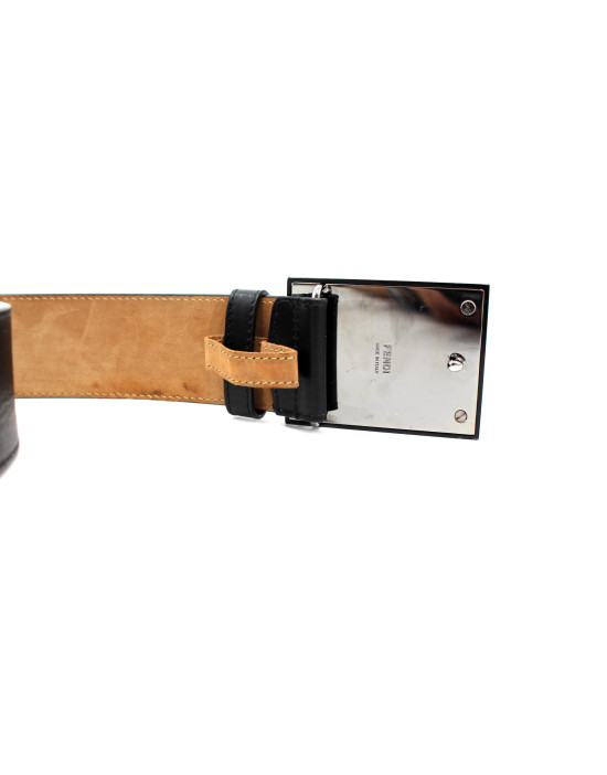 Fendi Cintura Pelle Nera