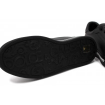 Dolce & Gabbana Sneakers Pelle Nera