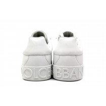 Dolce & Gabbana Sneakers Pelle Bianca