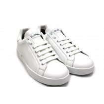 Dolce & Gabbana Sneakers Pelle Bianca