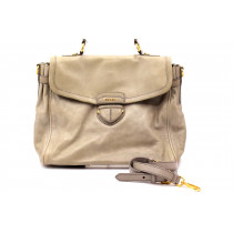 Prada Shopping Pelle Grigia