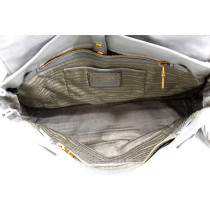 Prada Shopping Pelle Grigia