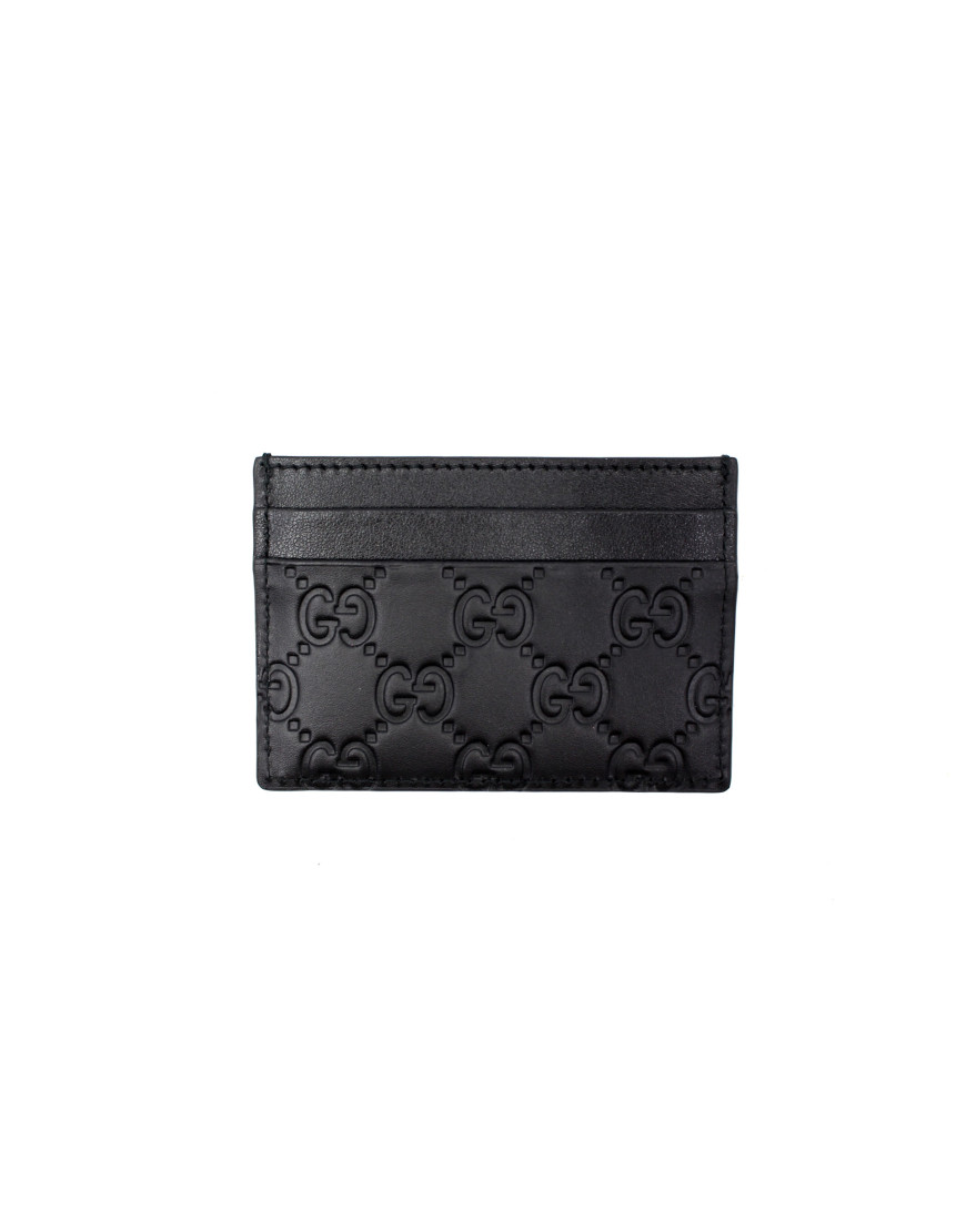 Gucci Portacarte Pelle Nera