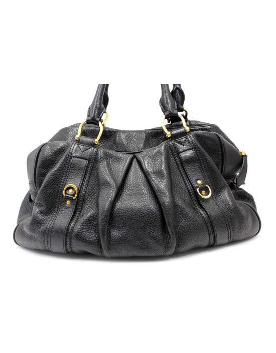 Burberry Shopping Pelle Nera