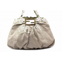 Fendi Mia Tela Beige