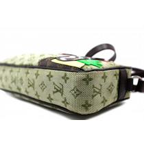 Louis Vuitton Pochette Limited Edition Tela Verde Muschio