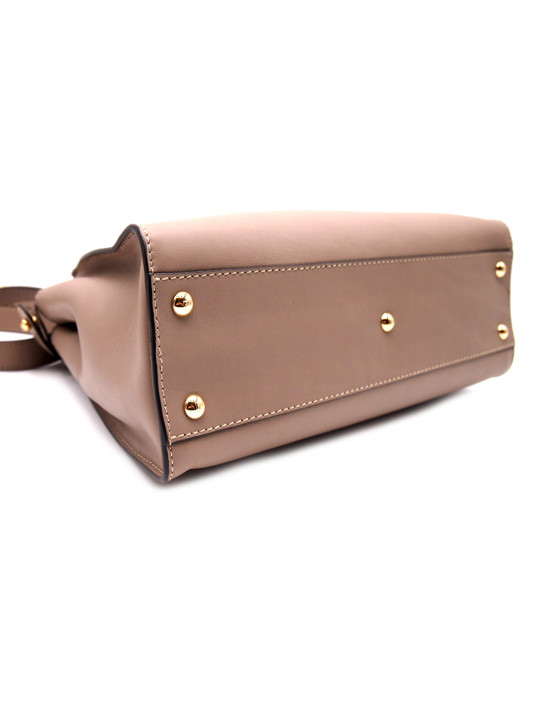 Fendi Peekaboo Pelle Etoupe Resina