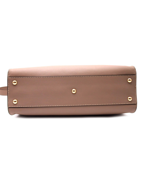 Fendi Peekaboo Pelle Etoupe Resina