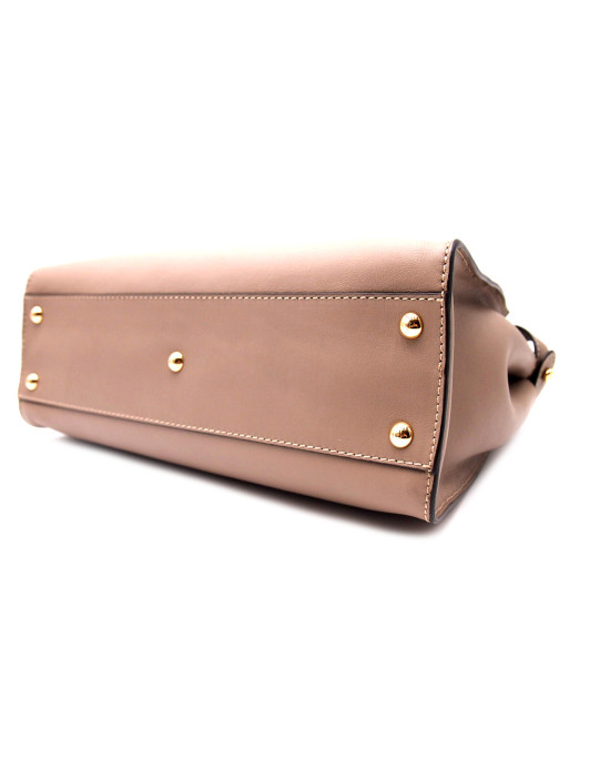 Fendi Peekaboo Pelle Etoupe Resina