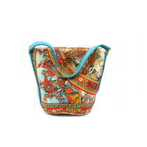 Dolce & Gabbana Secchiello Mini Tela Multicolor