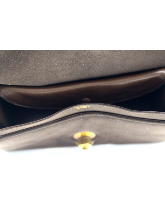 Hermes Princesse Velluto Marrone