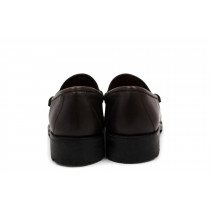 Gucci Mocassino Pelle Marrone