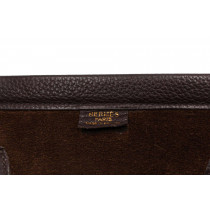 Hermes Hippo Pelle Marrone