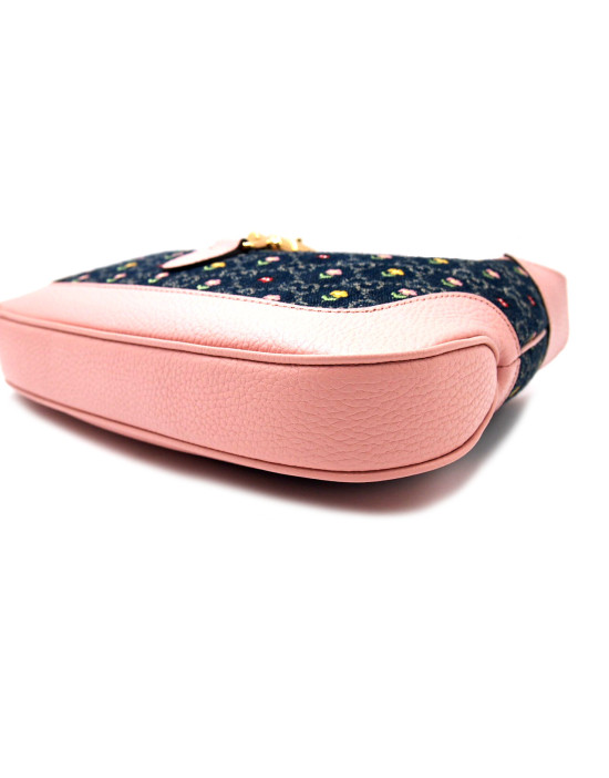 Gucci Jackie Denim Rosa