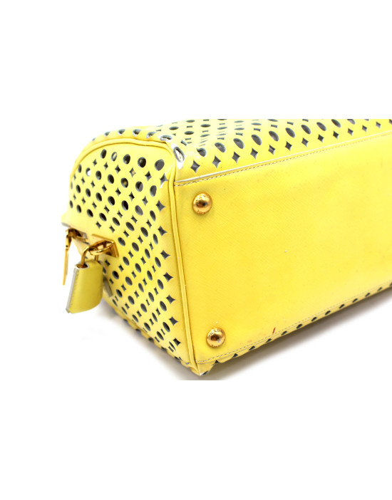 Prada Bauletto Pelle Dorata