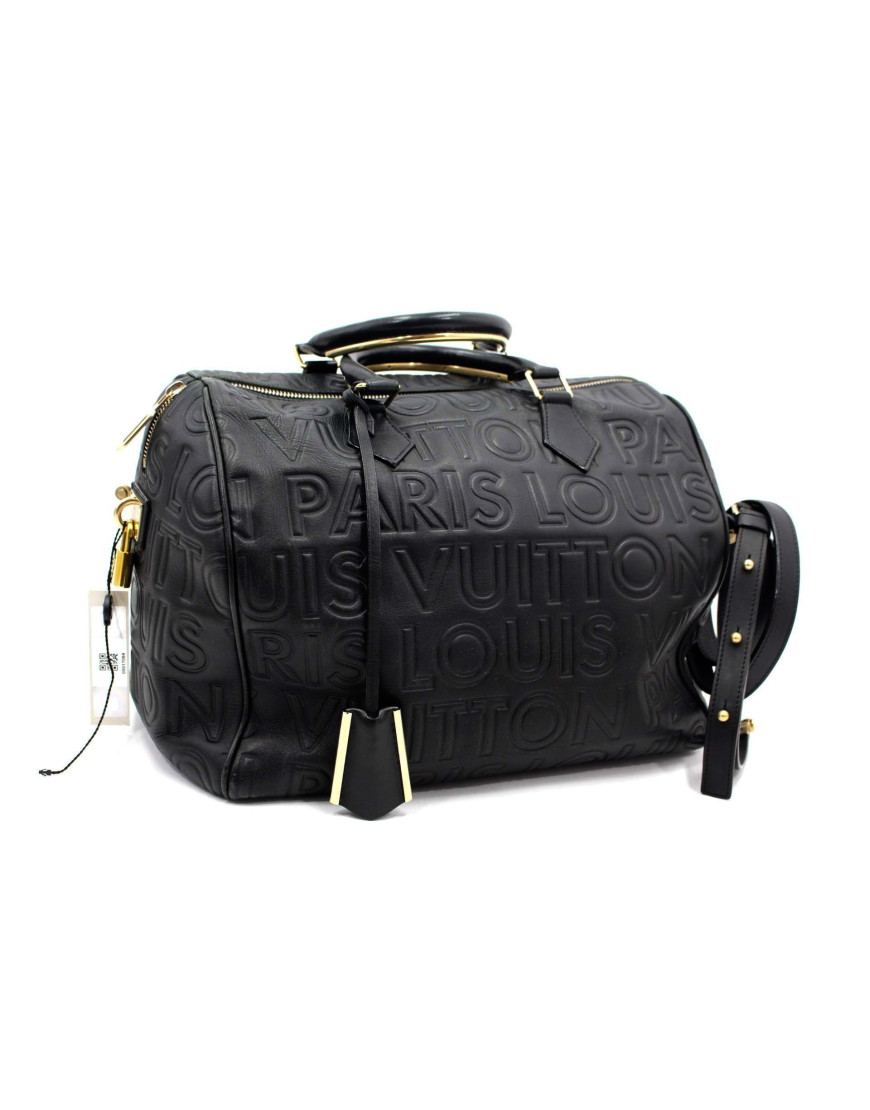 Louis Vuitton Speedy Cube Pelle Nera