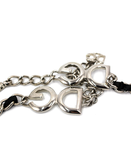 Dolce & Gabbana Cintura Pelle e Metallo