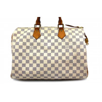 Louis Vuitton Speedy 35 Damier Azur