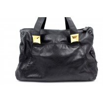 Prada Shopping Pelle Nera