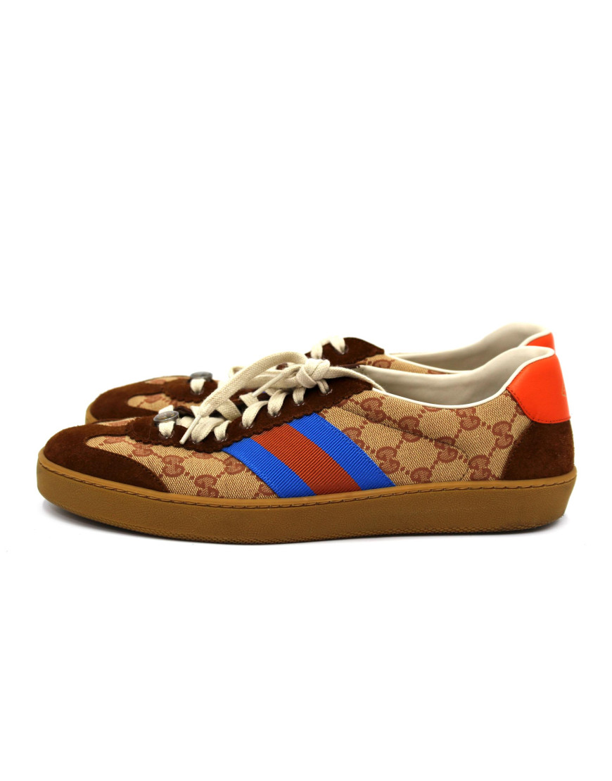 Gucci Sneakers Tessuto GG Biege