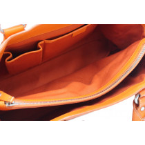 Celine Shopping Pelle Arancio