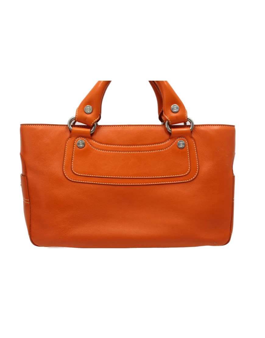 Celine Shopping Pelle Arancio