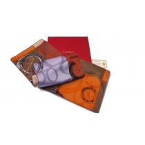 Cartier Foulard Seta Muticolor