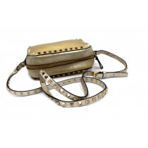 Valentino Camera Bag Metallic Pelle Oro