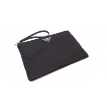 Prada Clutch Tela Nera