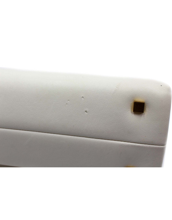 Valentino One Stud Pelle Avorio